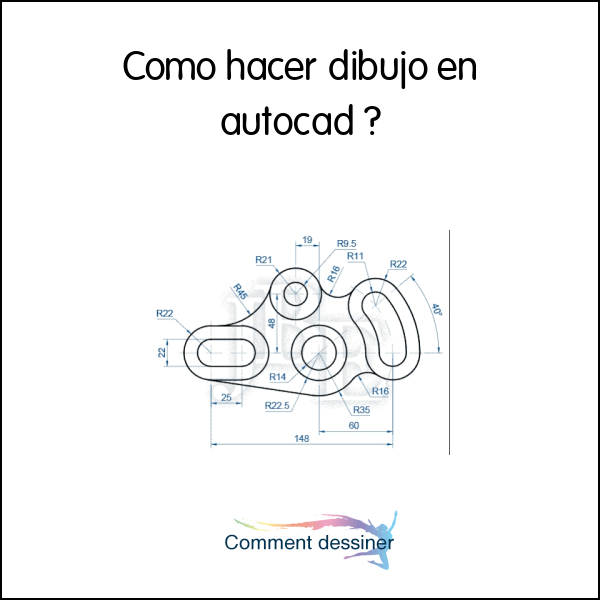 Como hacer dibujo en autocad